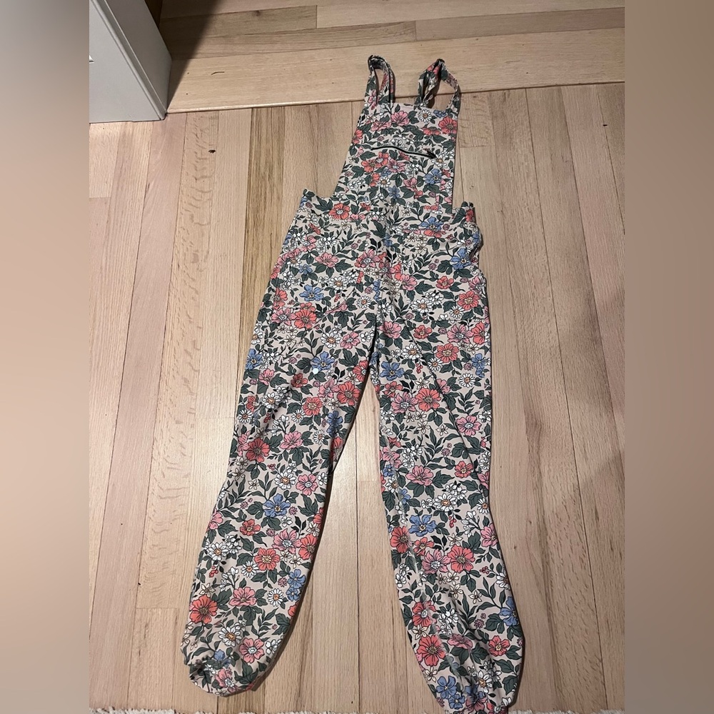 Swaay Floral Print Overalls